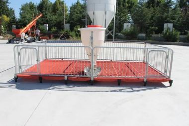 2,2 m*3,6 m Chov selat/klece s žárově pozinkovanou trubkou